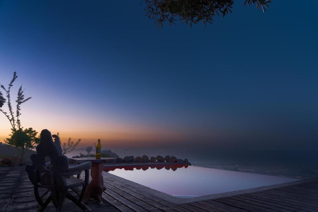 Historic Canarian House, Private Heated Infinity Pool, Bbq, Wifi + Panoramic Ocean Views Arona  Exterior foto